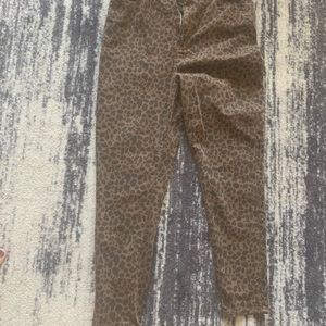 American Eagle Animal Print Jeggings.